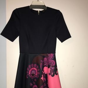 ted baker london size 0 dress worn 4 times